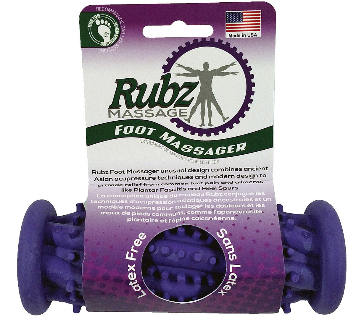 Rubz Foot Roller retail packaging