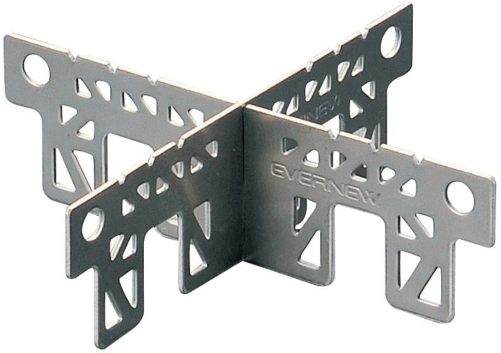 Evernew Titanium Cross Stand for Alcohol Stove EBY253