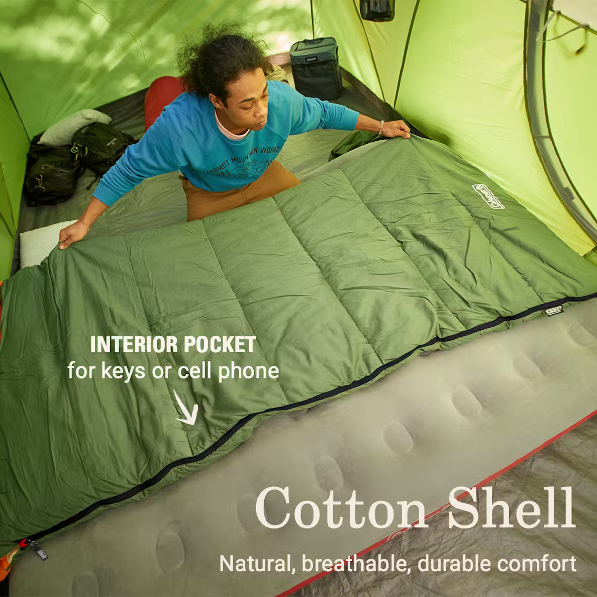 Big Game™ 0°F Big & Tall Sleeping Bag By Coleman
