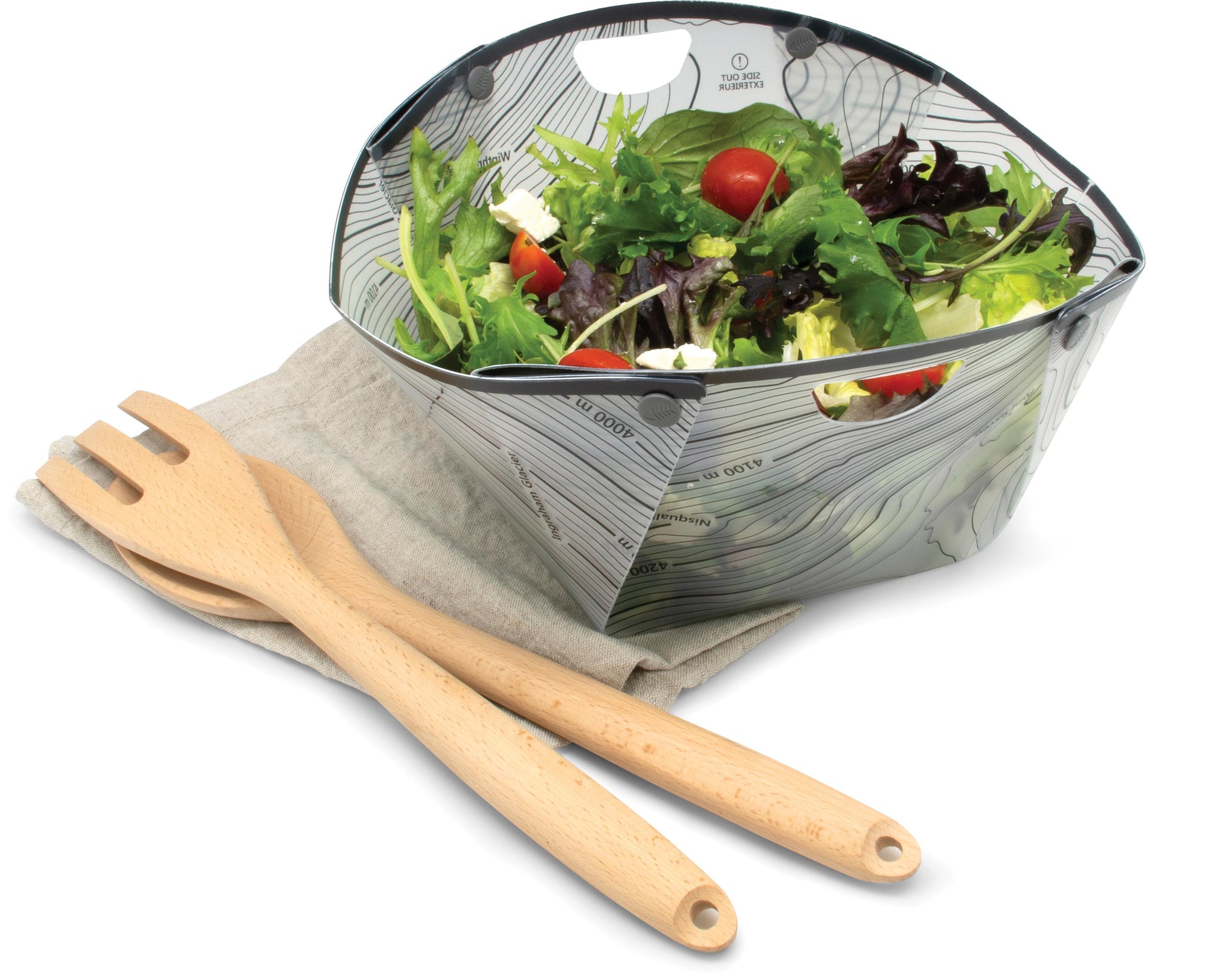 Fozzils Snapfold Bowl X L White