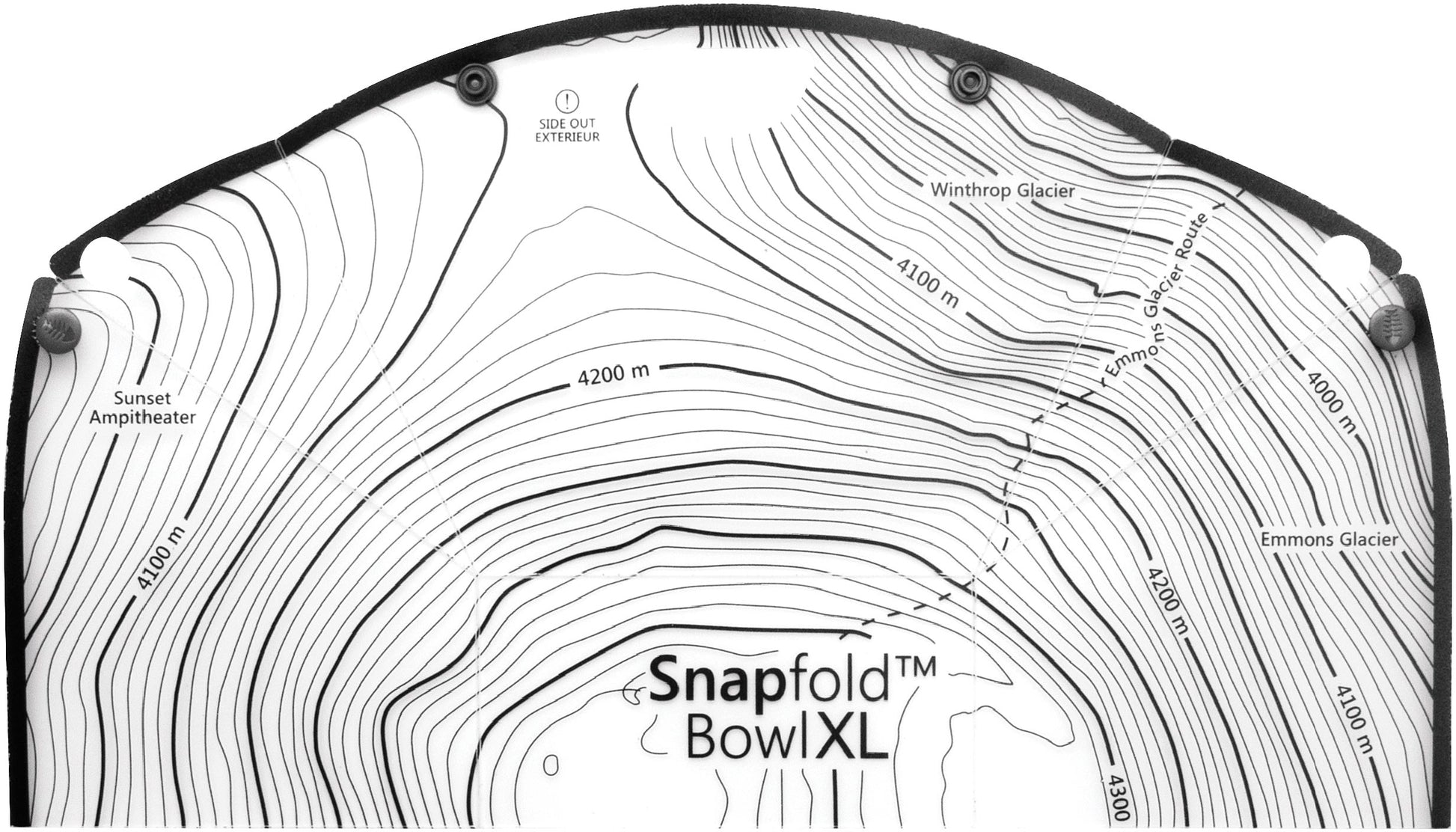 Fozzils Snapfold Bowl X L White