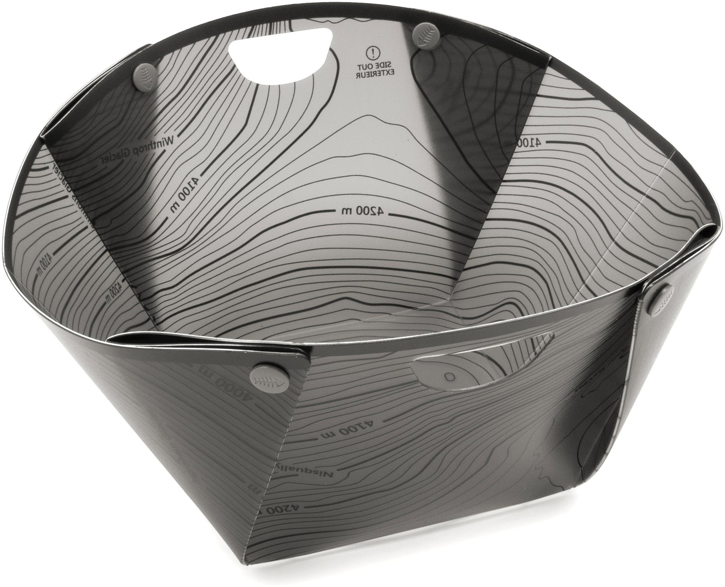 Fozzils Snapfold Bowl X L Grey