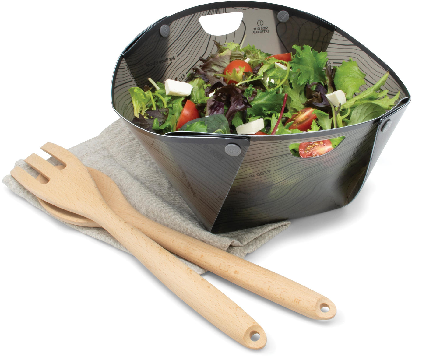 Fozzils Snapfold Bowl X L Grey