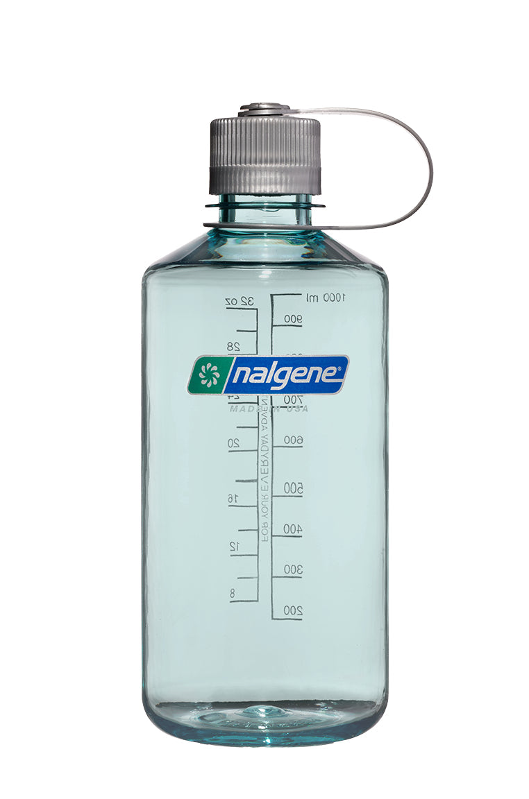 Nalgene Sustain 32 oz Narrow Mouth Bottle - Seafoam