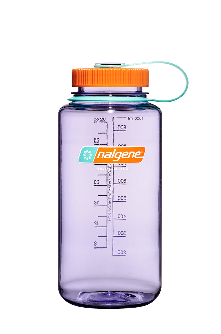 Nalgene Sustain 32 oz Wide Mouth Bottle - Amethyst