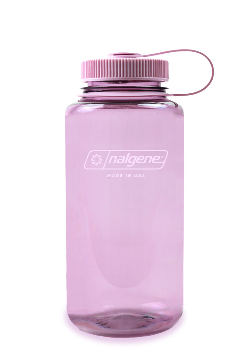 Nalgene Sustain 32 oz Wide Mouth Bottle - Cherry Blossom