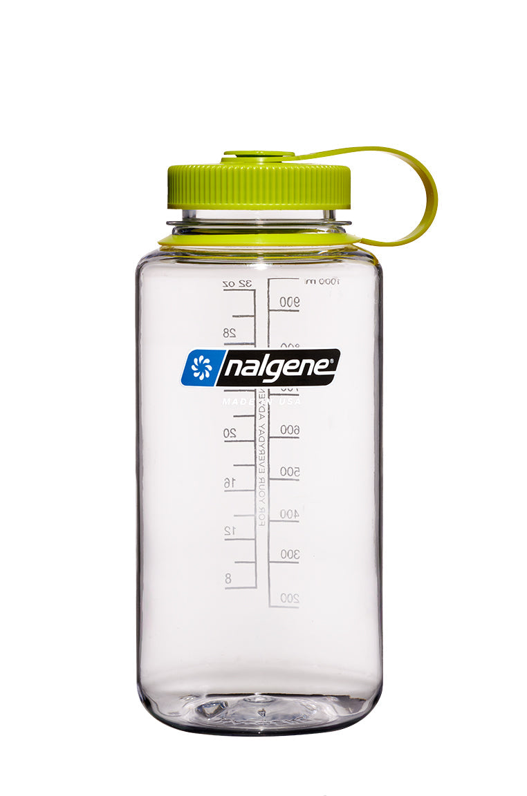Nalgene Sustain 32 oz Wide Mouth Bottle - Clear