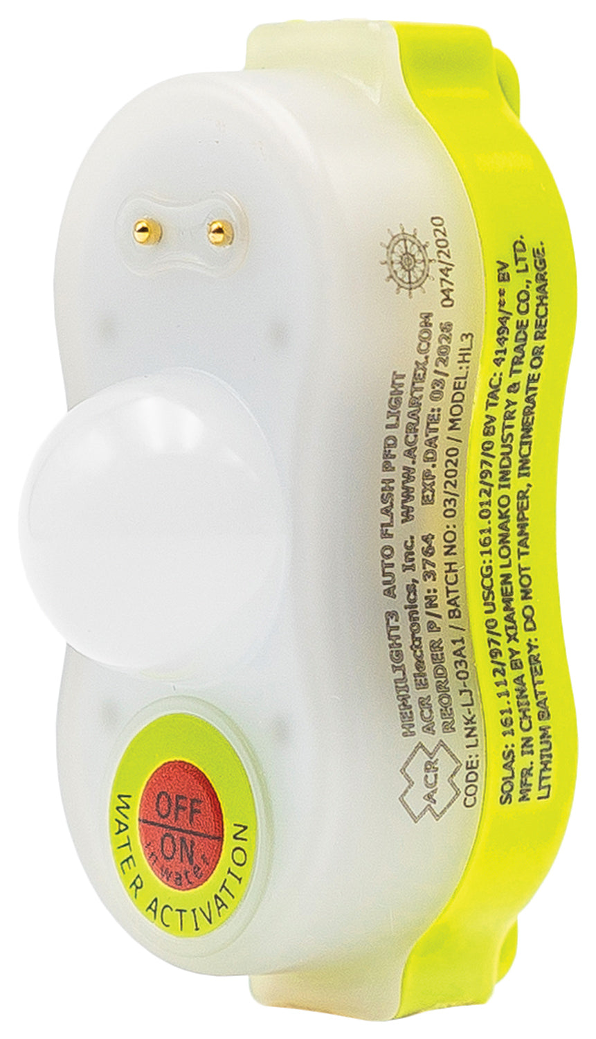 ACR HemiLight 3 Automatic Life Jacket Light