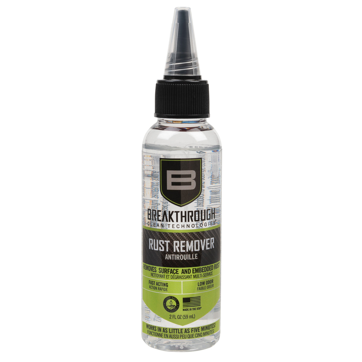 Breakthrough Rust Remover - 2 oz Cone-Cap Bottle product image