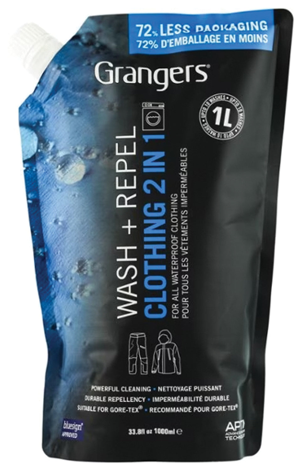 Grangers Wash + Repel Down 2 in 1 Eco Pouch – 1 Liter