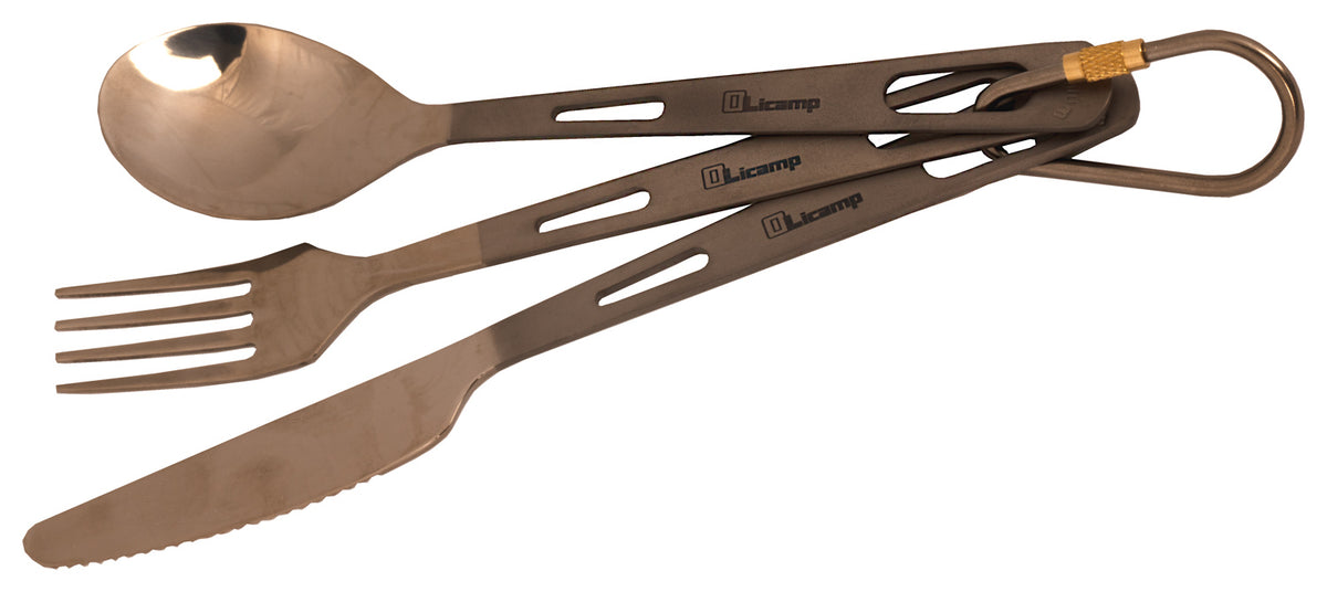 Olicamp Titanium 3-Piece Camping Cook Set
