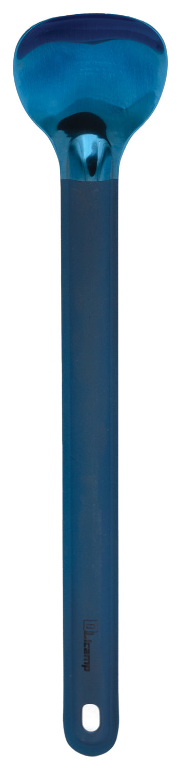 Long Titanium Spoon   Blue