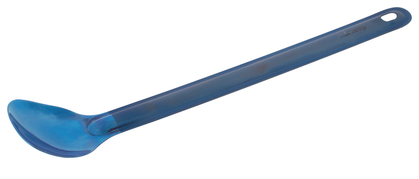 Long Titanium Spoon   Blue