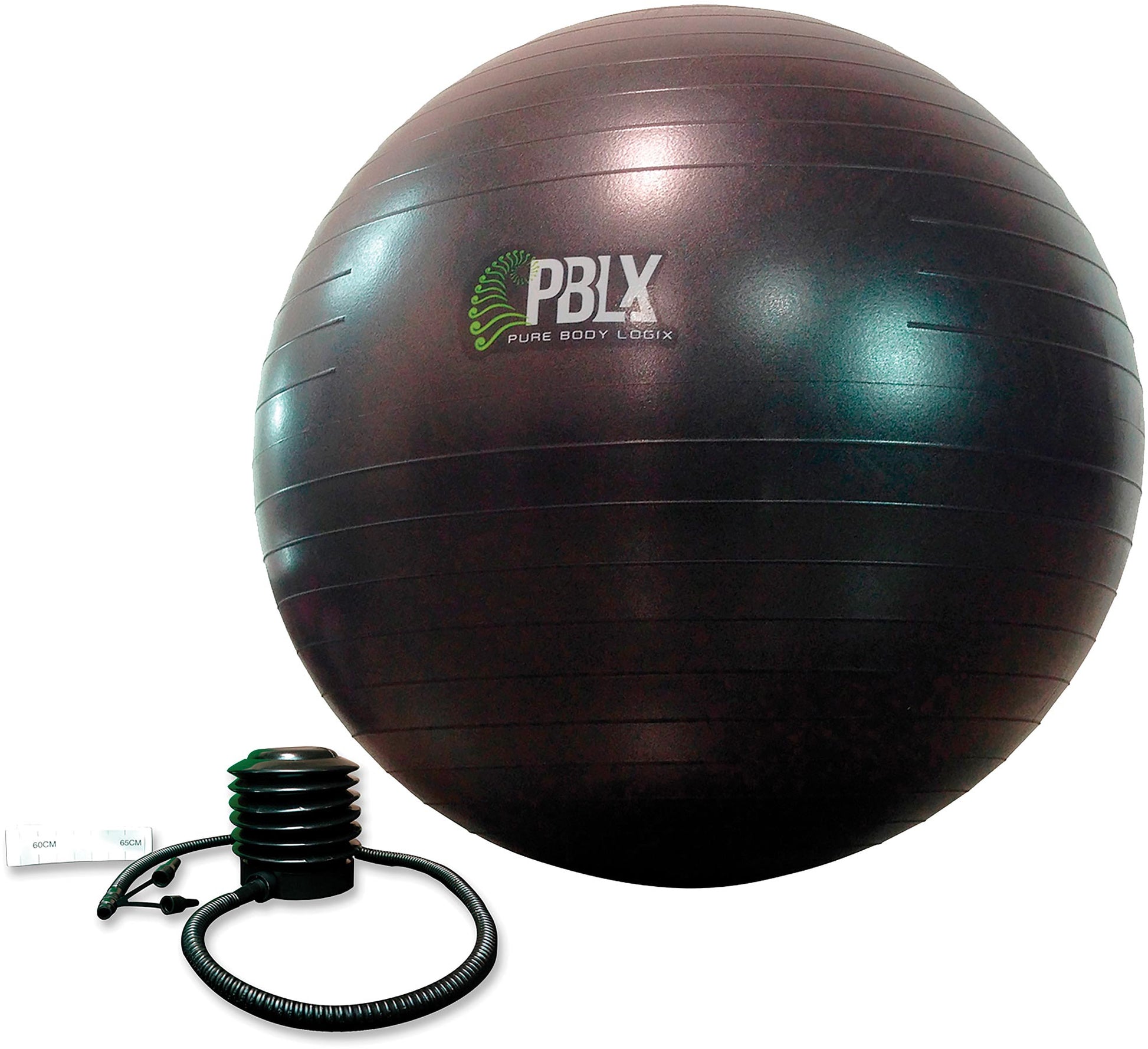 Everflex Fitness Ball Adjustable Size From 21-25"