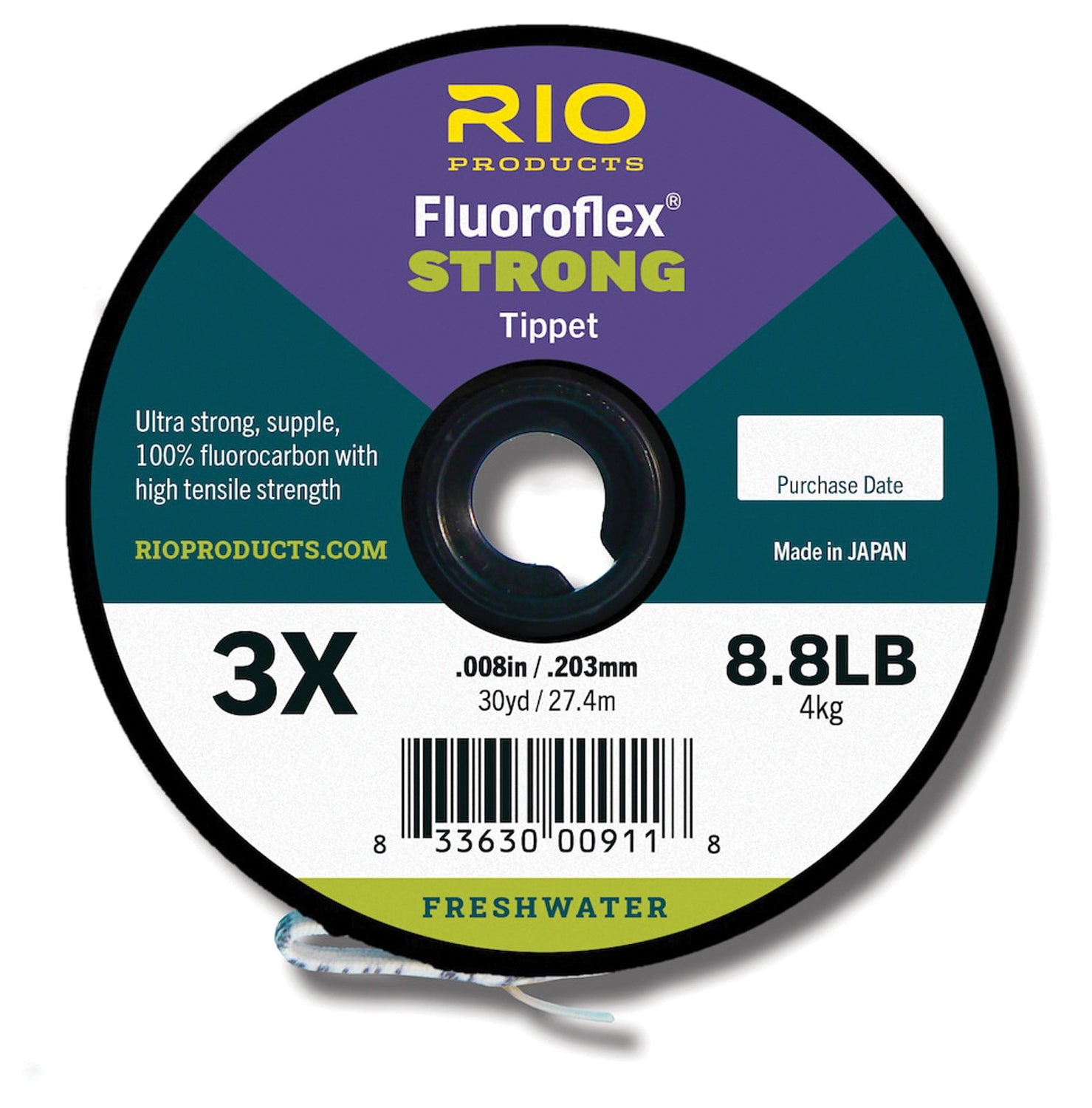 Flf X Strong Tippet 30 Yd 3 X