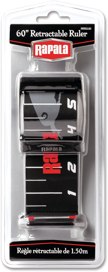 Rapala 60" Retractable Ruler With Bump Board