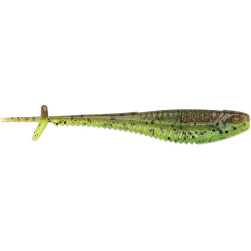 Rapala Crush City Mooch Minnow™ 3 1/2 Inch Green Pumpkin Chartreuse Pepper