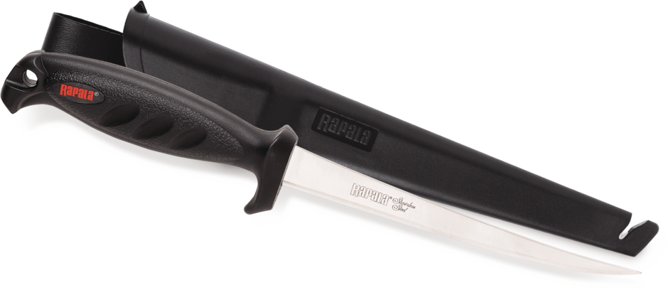 Rapala Deluxe Falcon BP134SH 4-inch fillet knife with protective sheath