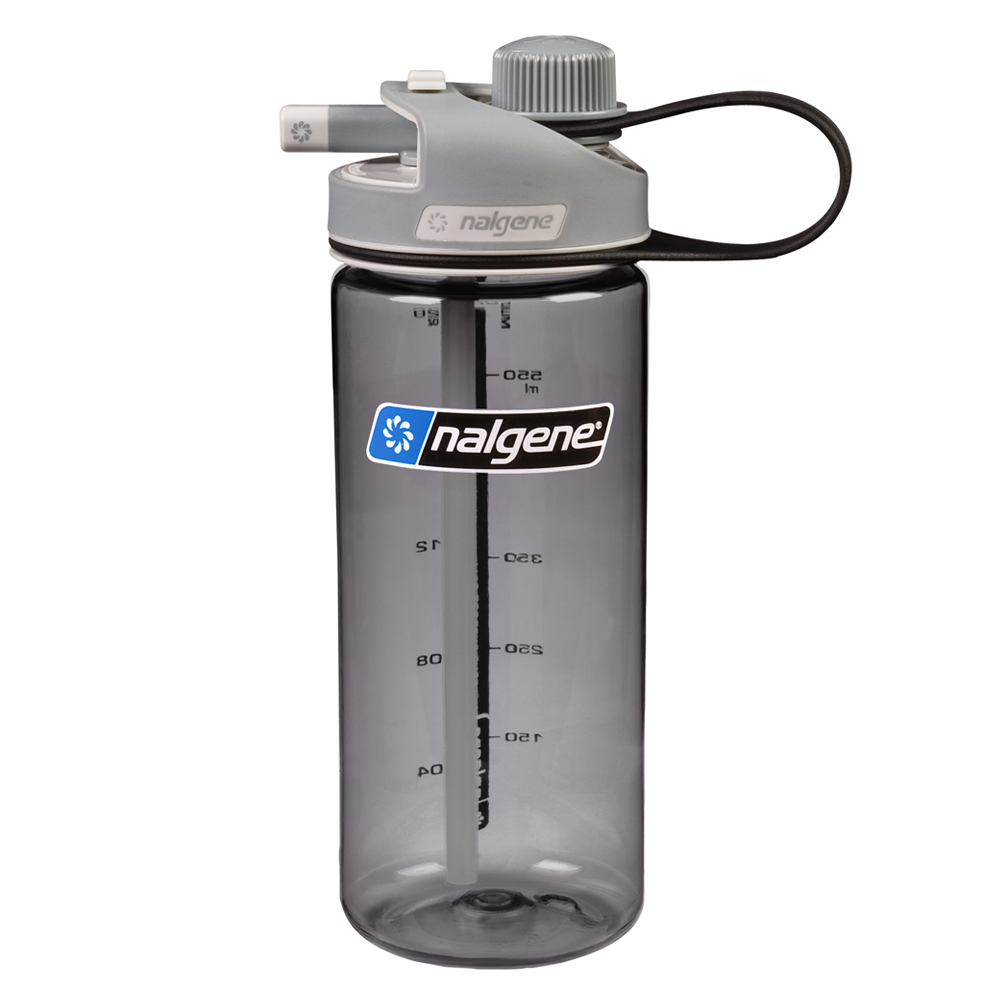 Nalgene Sustain 20 oz MultiDrink Bottle - Gray